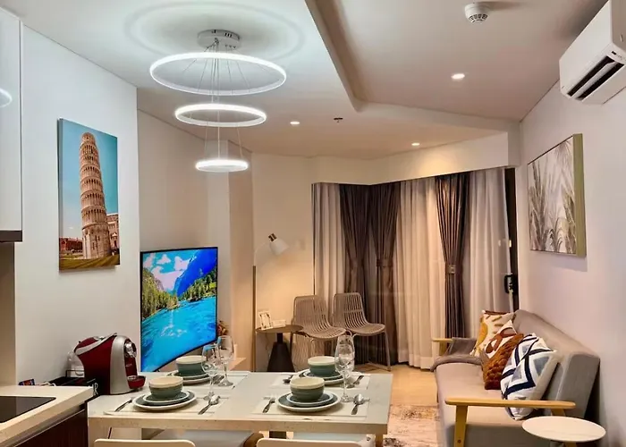 Aparthotel Fully Furnished 1br Inside Tambuli -resort Living Tower F - 11th Floor